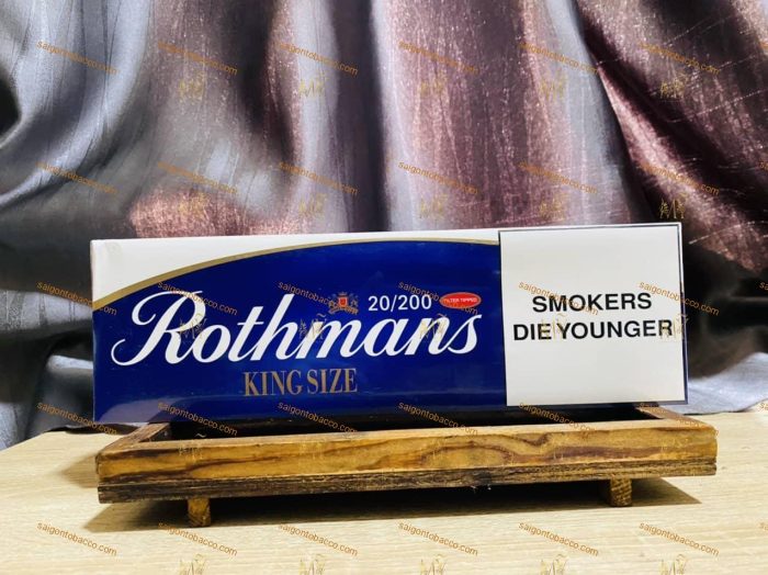 Thuốc Lá Rothmans KING SIZE (Hàng Hiếm Sách Tay ) - Hình ảnh 2