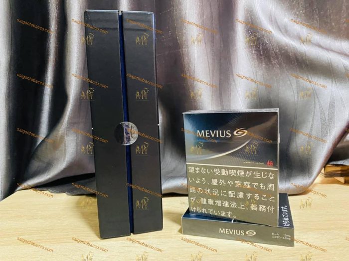 Thuốc Lá Mevius PRESTIGE hộp thiếc xách tay Nhật - Hình ảnh 4