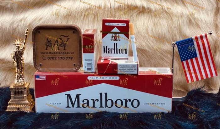 Thuốc Lá Marlboro Red ( FLIP-TOP-BOX hàng chuẩn Mỹ)