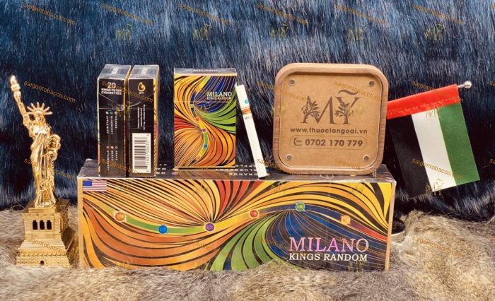 Thuốc Lá Bấm Milano Kings Random ( Bấm 5 Vị )