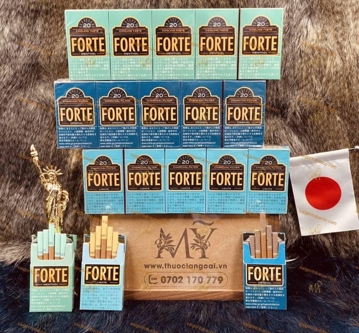 Thuốc lá Forte Menthol + Forte Light + Forte Original