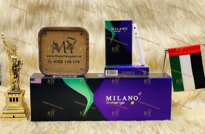 Thuốc Lá The MILANO X-meger ( Việt Quất + Bạc Hà )