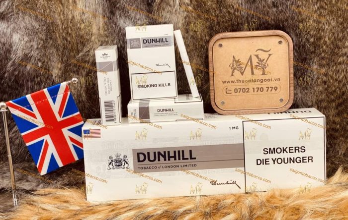 Thuốc Lá Dunhill 1mg (Trắng Điếu Thuốc To )