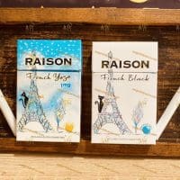 Thuốc Lá Raison French Black (Nho + Bạc Hà) + Raison French YoYo ( Vị Sữa Chua) 6