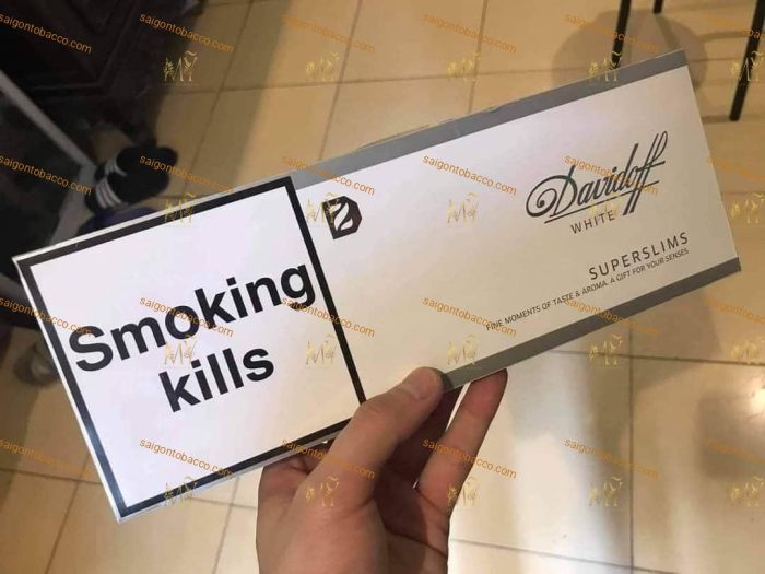 Thuốc lá Davidoff White Superslim