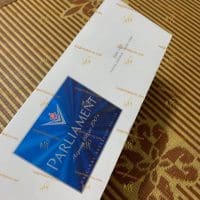 Thuốc lá Parliament Aqua Blue hàng Nhật