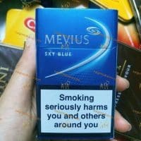 Thuốc Lá Mevius Sky Blue ( Duty Fee Vn)