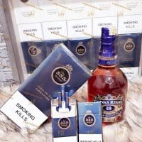 Thuốc lá 555 Mandarin Deluxe (Trắng Dài) . Thuốc lá 555 Singapore ( Hàng Chuẩn + Date Mới )