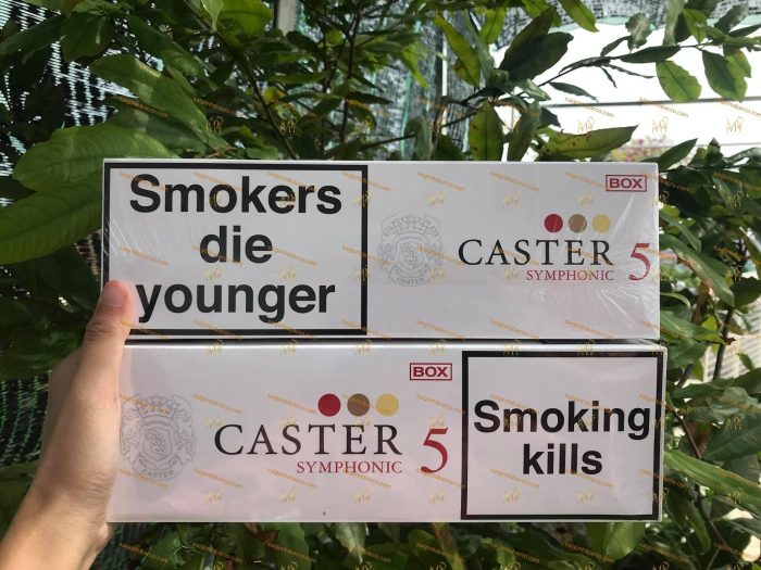 Thuốc Lá CASTER 5 ( Duty Fee Vn) ( Hàng Chuẩn + Date Mới )