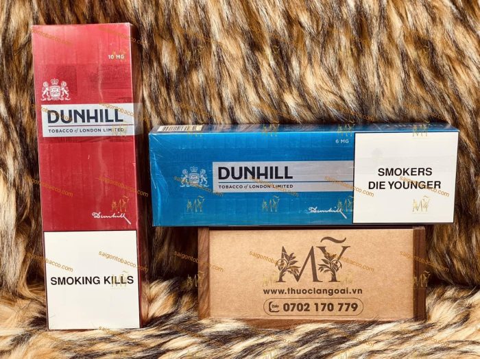 Thuốc Lá Dunhill Đỏ, xanh, trắng, bạc