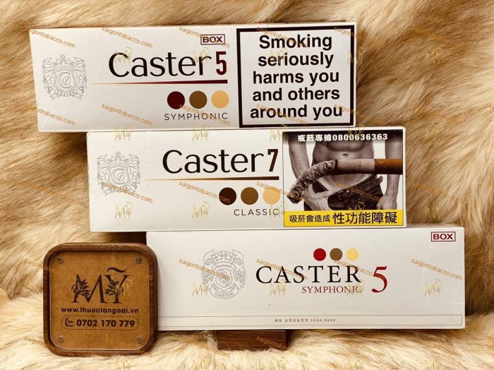 Thuốc Lá CASTER 5 hàng duty VN date mới