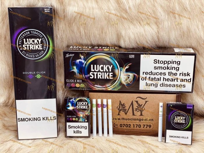 Thuốc lá Lucky Strike Click 4 Mix-Lucky 4 Bấm