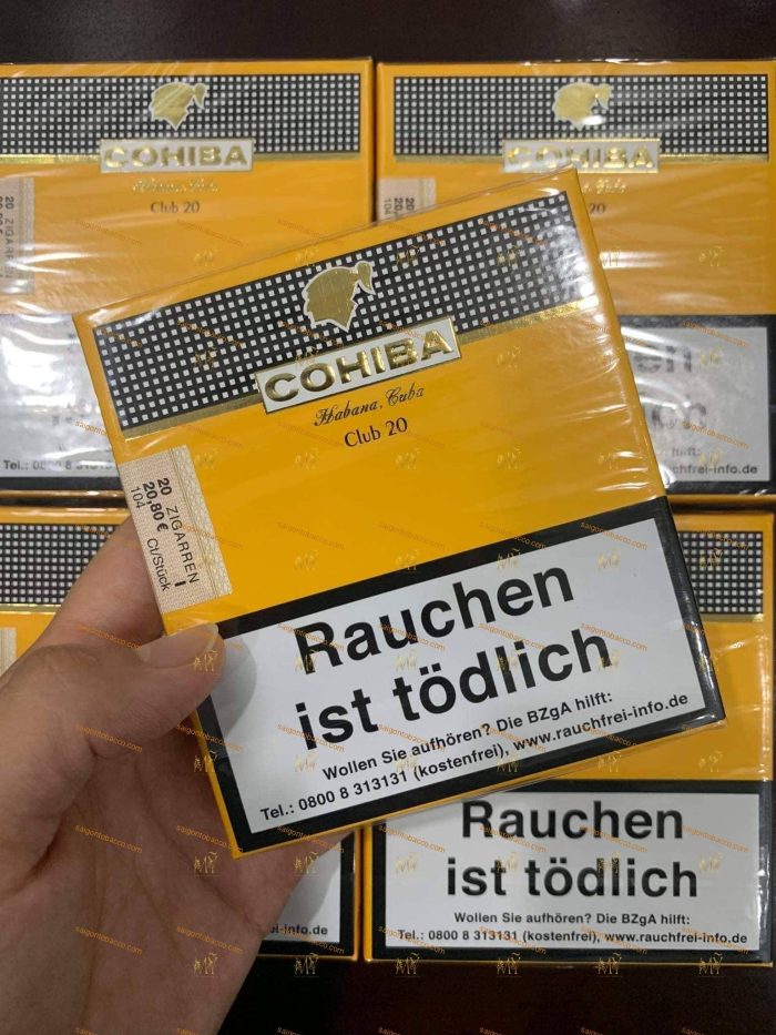 Xì Gà Cohiba Club 20 nội địa Đức (hộp 20 điếu) - Hình ảnh 4