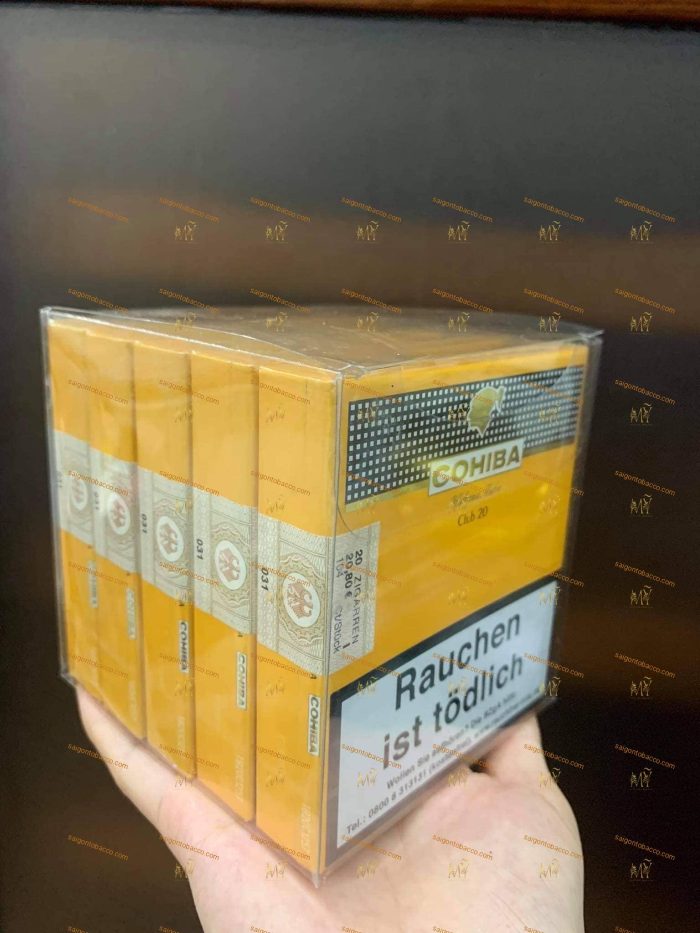 Xì Gà Cohiba Club 20 nội địa Đức (hộp 20 điếu) - Hình ảnh 5