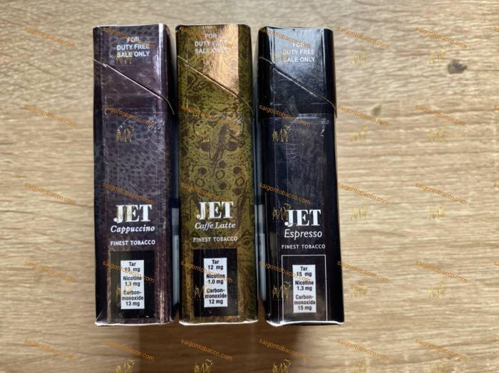 Thuốc lá thơm JET Caffe Latte , JET Cappuccino và JET Espresso - Hình ảnh 4