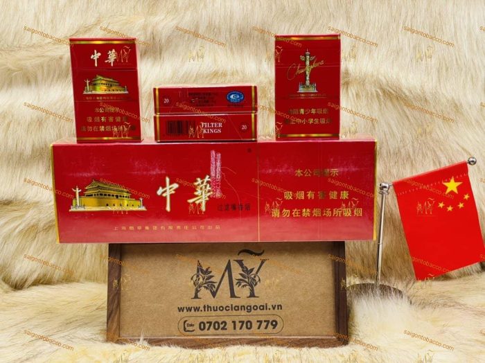 Thuốc Lá Trung Quốc CHUNGHWA BOX (Gói Cứng) (Nội Địa TQ Chuẩn)