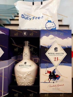 Rượu Chivas 21 Polo Edition Trắng