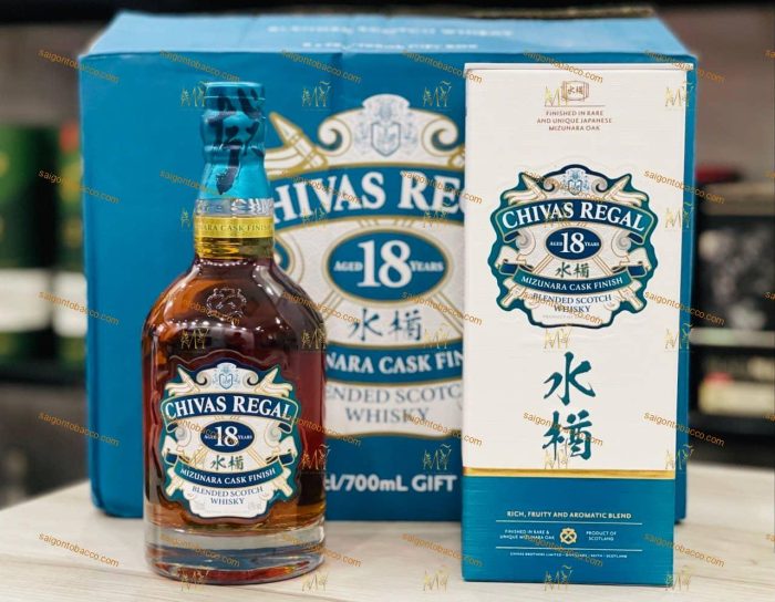 Rượu Chivas 18 Mizunara 700ml