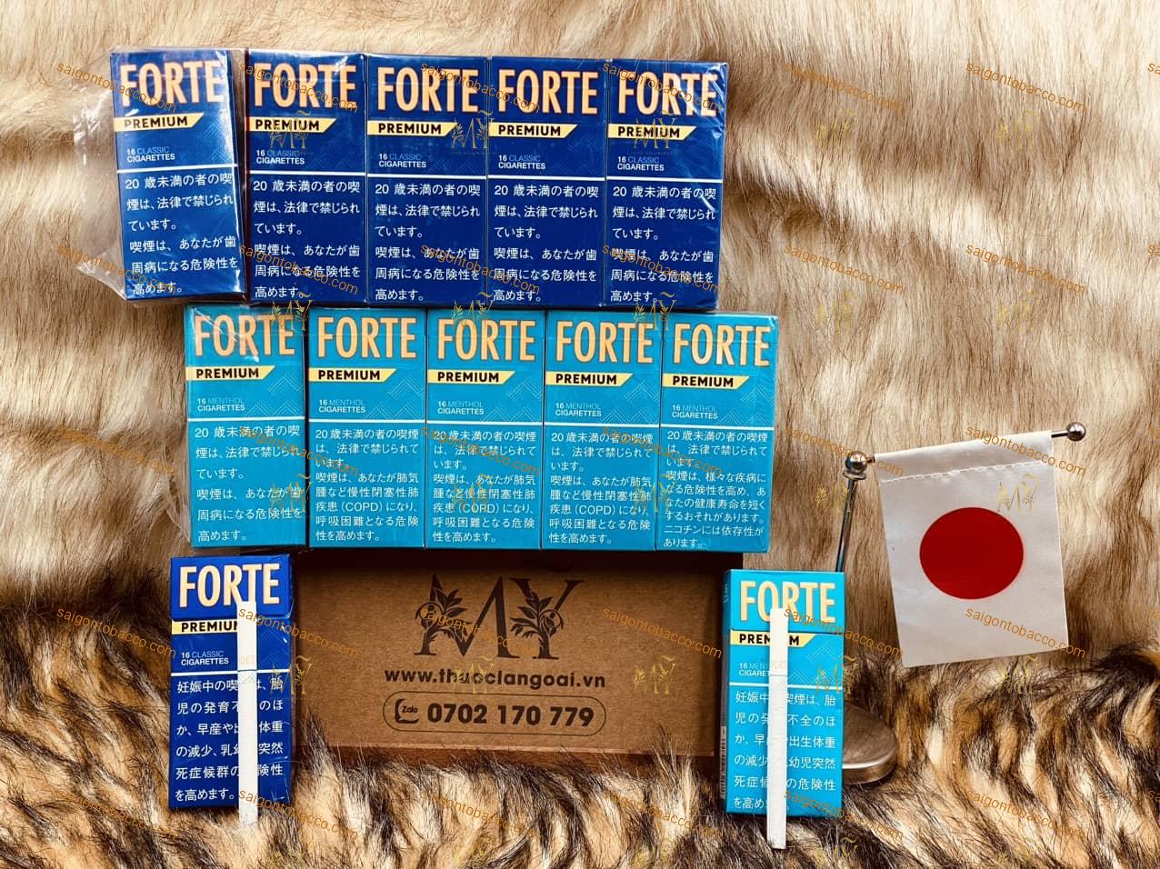 Thuốc lá Forte PREMIUM CLASSIC + Forte PREMIUM Menthol