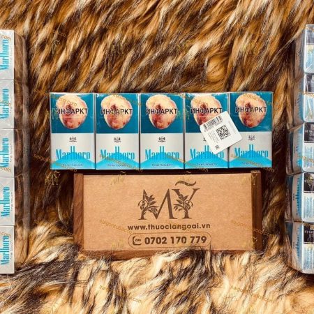 Hình ảnh thứ hai củaThuốc Lá Marlboro Silver Blue - Marlboro Xanh (Xách Tay Nga)