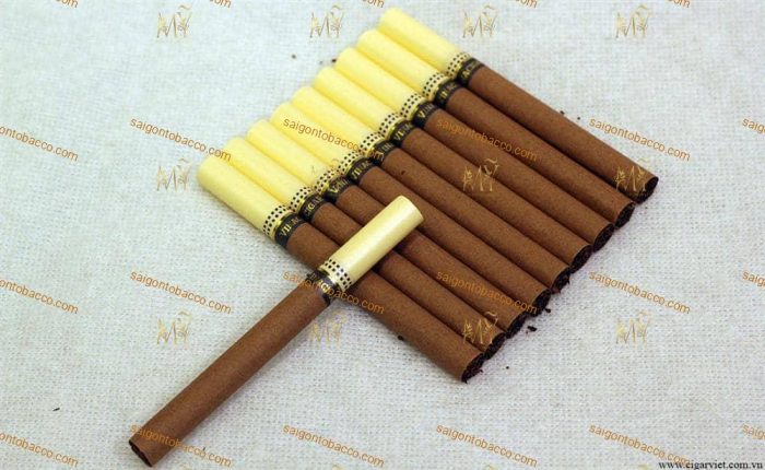 Vinacigar Vinataba ( hộp sắt 10 điếu ) - Hình ảnh 4