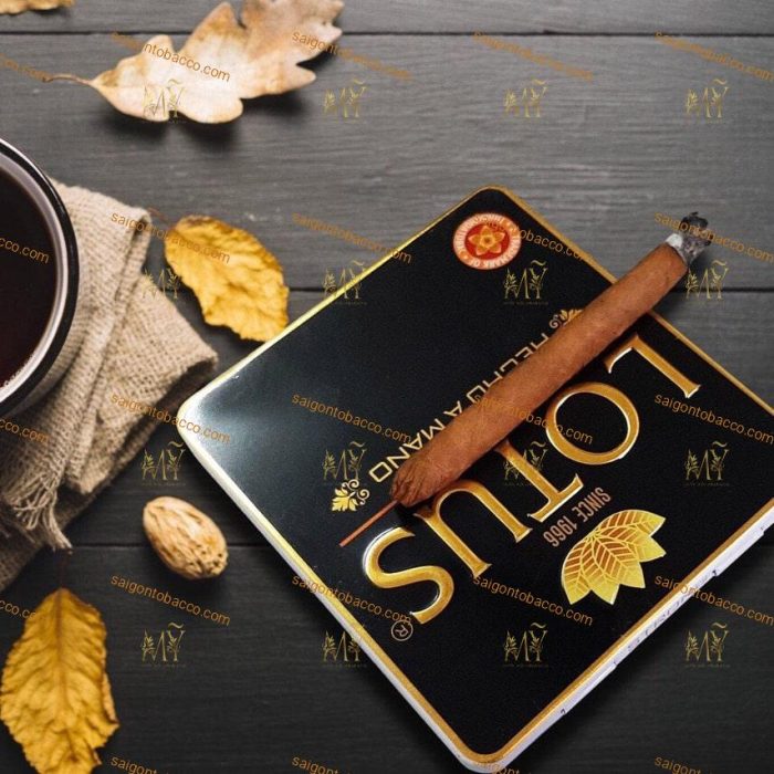 Xì Gà Cigar Lotus Mini Hộp Sắt