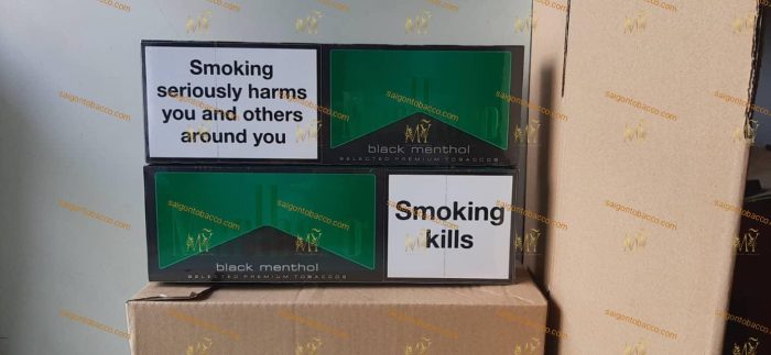 Thuốc Lá Marlboro Black Menthol The Mát - Hình ảnh 3