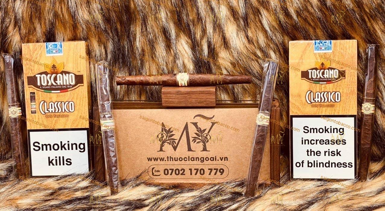 Xì gà mini Toscanello Classico hương vị nguyên bản