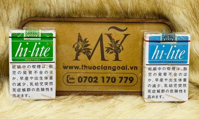 Thuốc lá Hi-lite Filter cigarettes + Hi-lite Menthol ( Xách tay nội địa Nhật Bản)