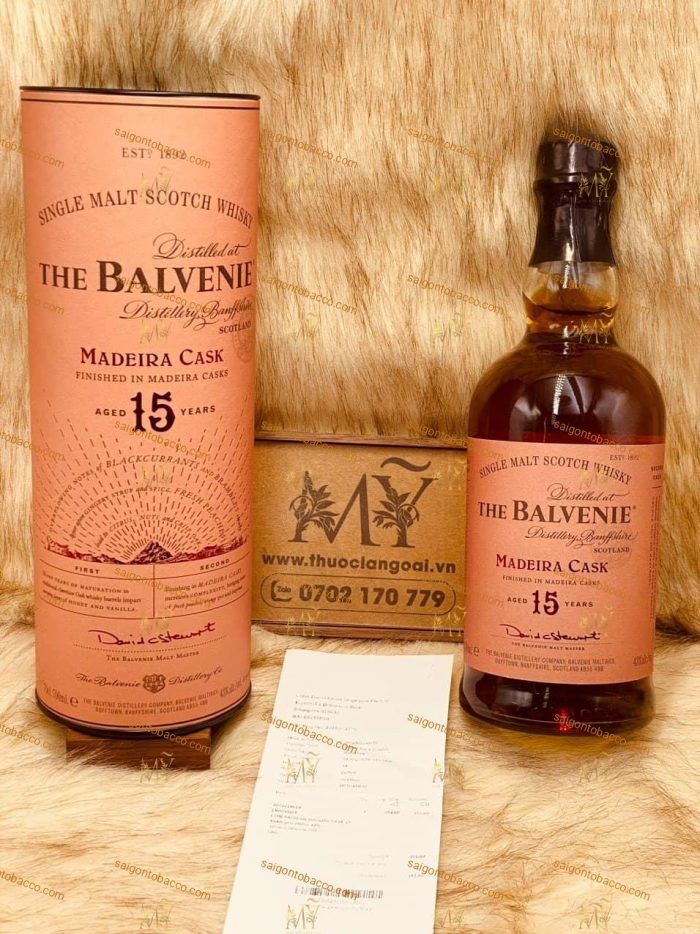 RƯỢU BALVENIE 15 NĂM MADEIRA CASK-GIÁ TỐT NHẤT THỊ TRƯỜNG