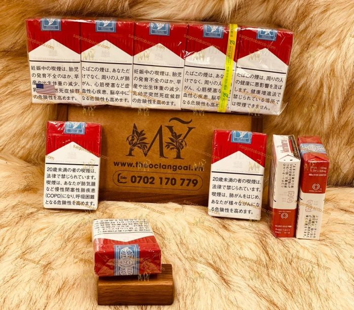 Thuốc lá Marlboro Red SOFT PACK - Marlboro Đỏ Gói Mềm (Xách tay nội đia Nhật Bản)