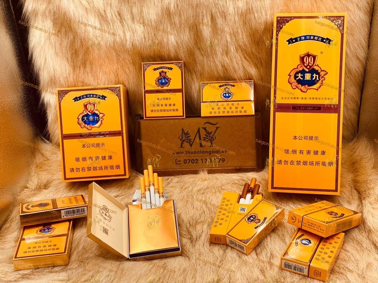 Thuốc Lá Đại Trùng Cửu 99 điếu nhỏ Trung Quốc
