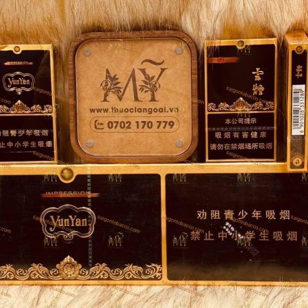 Hình ảnh thứ hai củaThuốc lá  YunYan Black Slim (Xách tay TQ)