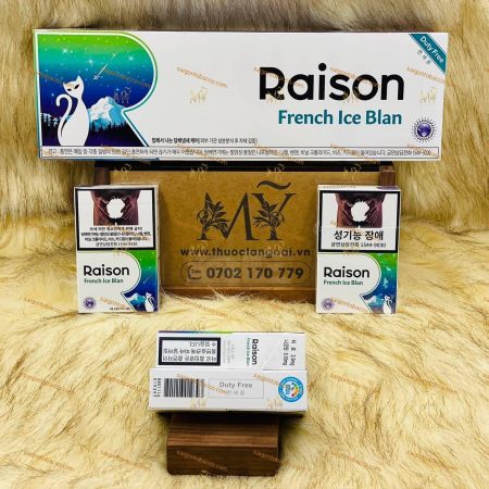 Hình ảnh thứ hai củaThuốc Lá Raison French ICE BLAN