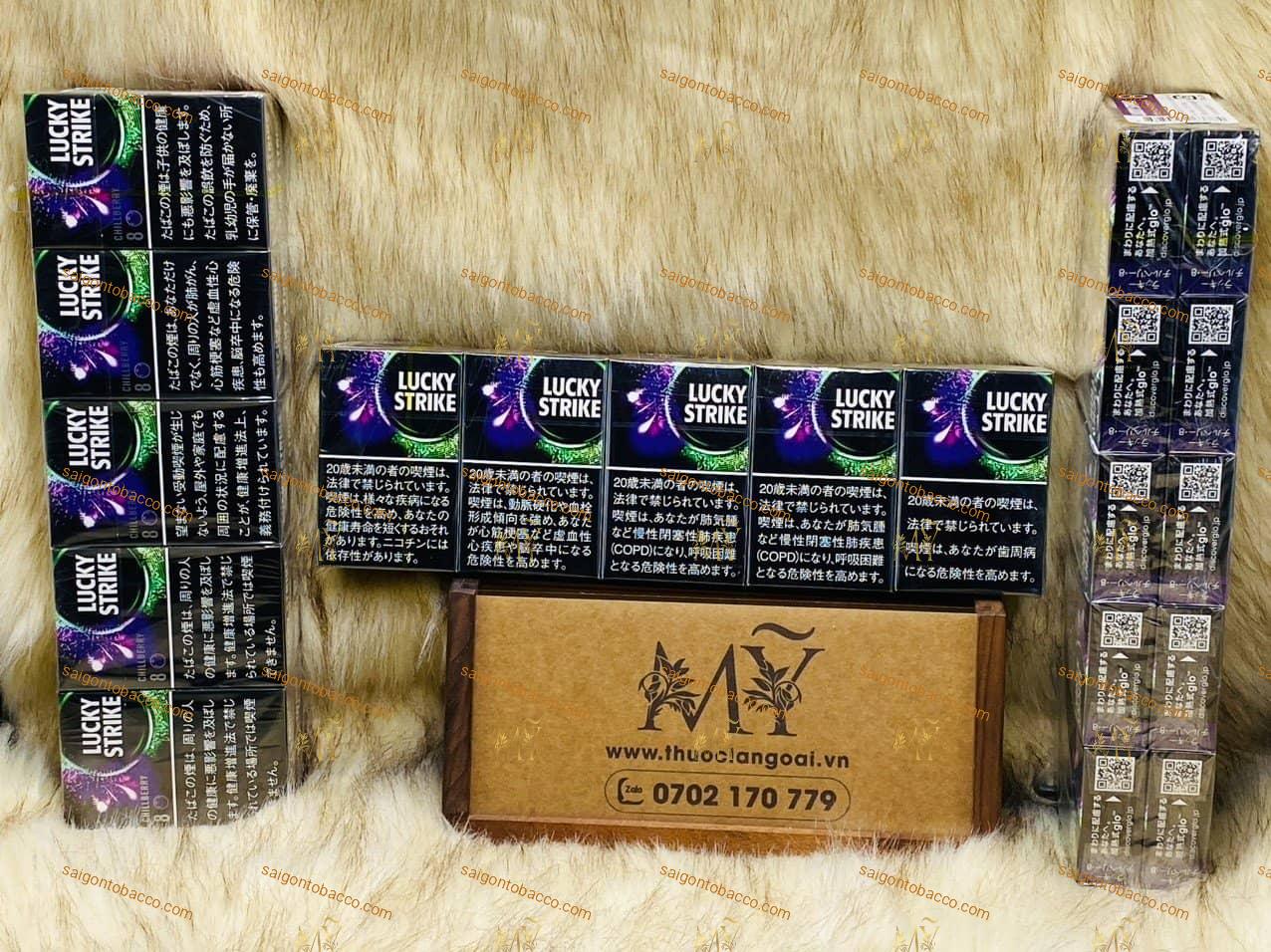 Thuốc Lá LUCKY STRIKE 2 Viên Bấm (Phiên Bản Nhật)