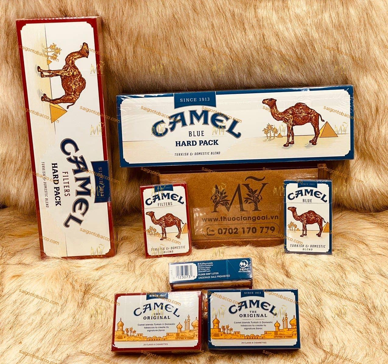 Thuốc lá Camel Filters và Blue bản Mỹ