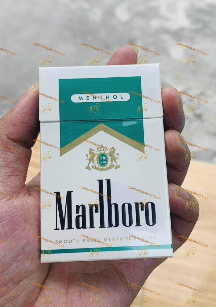 Thuốc lá Marlboro Menthol Box (sản xuất tại Mỹ) - Hình ảnh 3