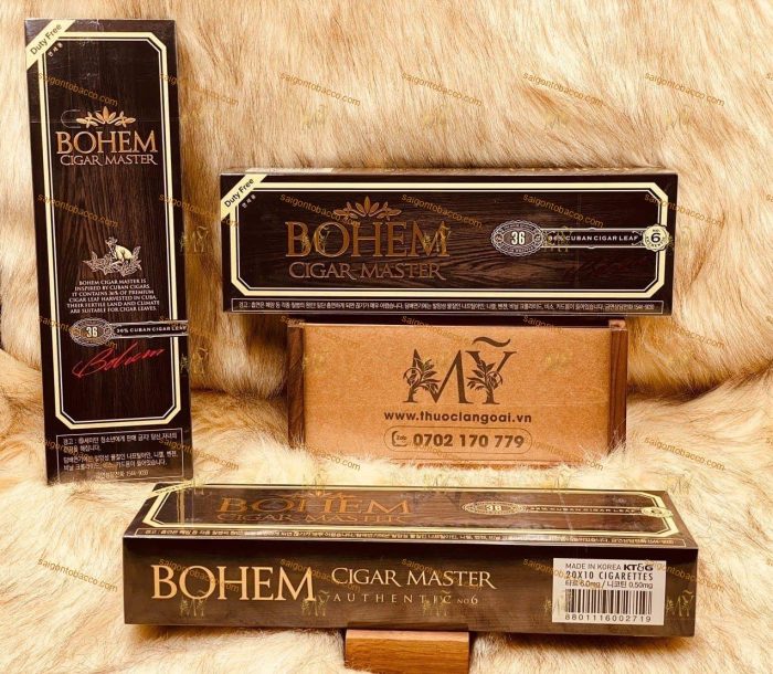 Thuốc Lá Bohem Cigar Master – Thuốc lá cao cấp mới của Bohem Cigar - Hình ảnh 4