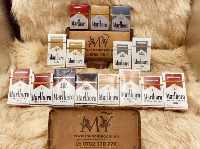 Thuốc lá  Marlboro USA (Phiên bản nội địa Mỹ - Hoa Kỳ)