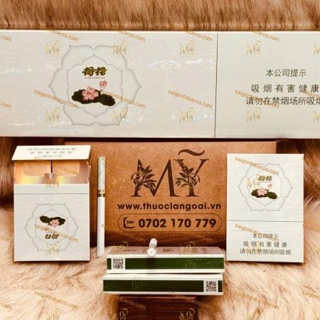 Hình ảnh thứ hai củaThuốc lá Hoa sen đôi kim cương (Chuẩn Nội Địa Trung Quốc)