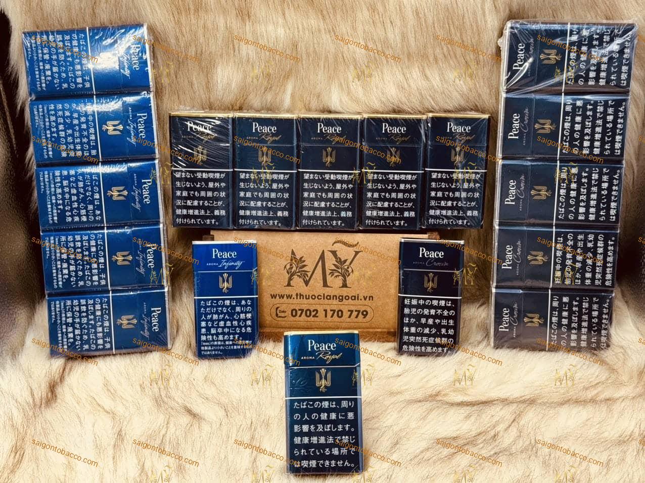 Thuốc Lá PEACE AROMA CROWN nội địa Nhật