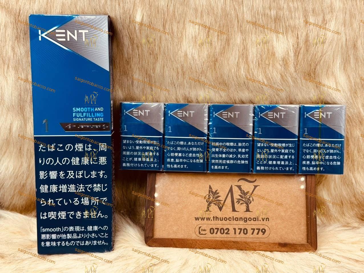 Thuốc Lá Kent 1 Smooth Anh Fulfilling (Xách tay Nhật Bản - Japan)