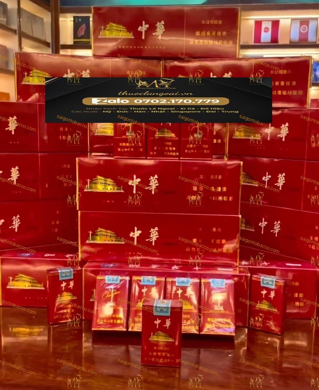 Thuốc Lá Trung Quốc CHUNGHWA SOFT PACK (Gói Mềm) (Nội Địa TQ Chuẩn)