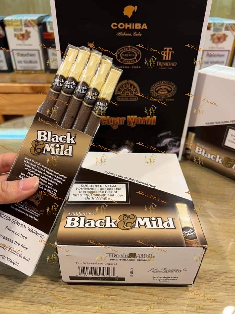 Xì Gà Sữa Black&Mild (Vanilla )