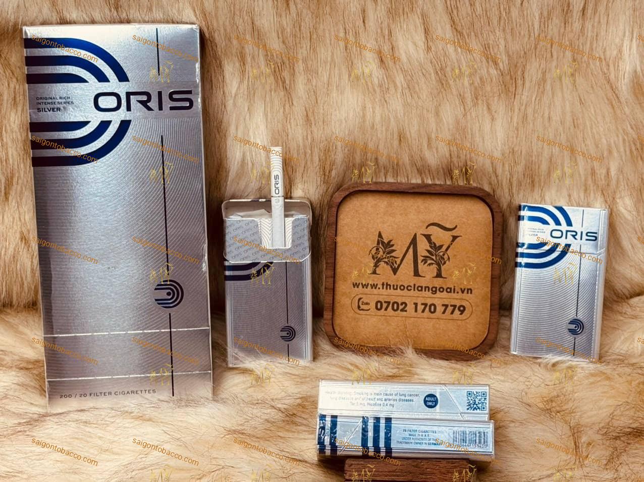 Thuốc lá ORIS SILVER ORIGINAL RICH - Intense Serics