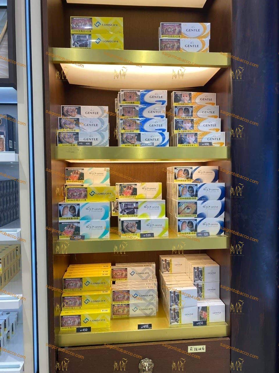 Nhận Xách Tay Thuốc Lá Đài Loan (Thuốc Lá Duty Fee Sân Bay Đài Loan + Nội Địa Đài Loan) Theo Yêu Cầu 1 thuốc lá