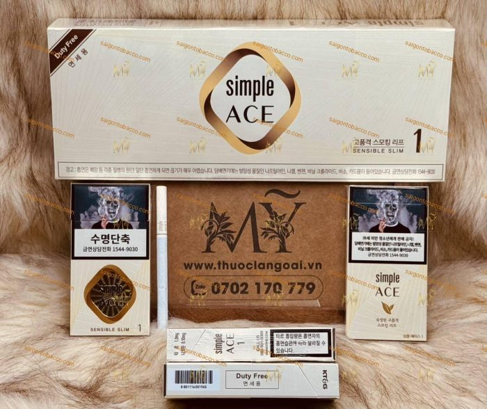 Thuốc lá Simple ACE 1MG (Phiên bản Hàn Quốc)