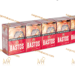 Thuốc lá Bastos Đỏ Truyền Thống