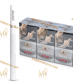 Thuốc Lá Craven Con Mèo Bạc
