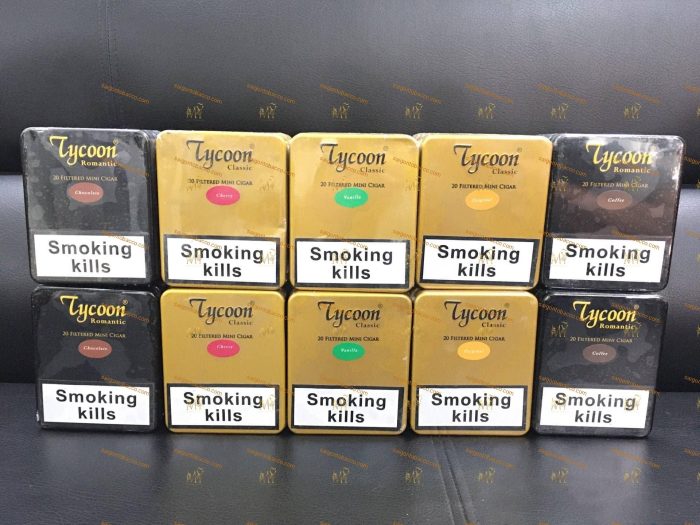 Thuốc lá Xì Gà Tycoon Filtered Mini Cigars 5